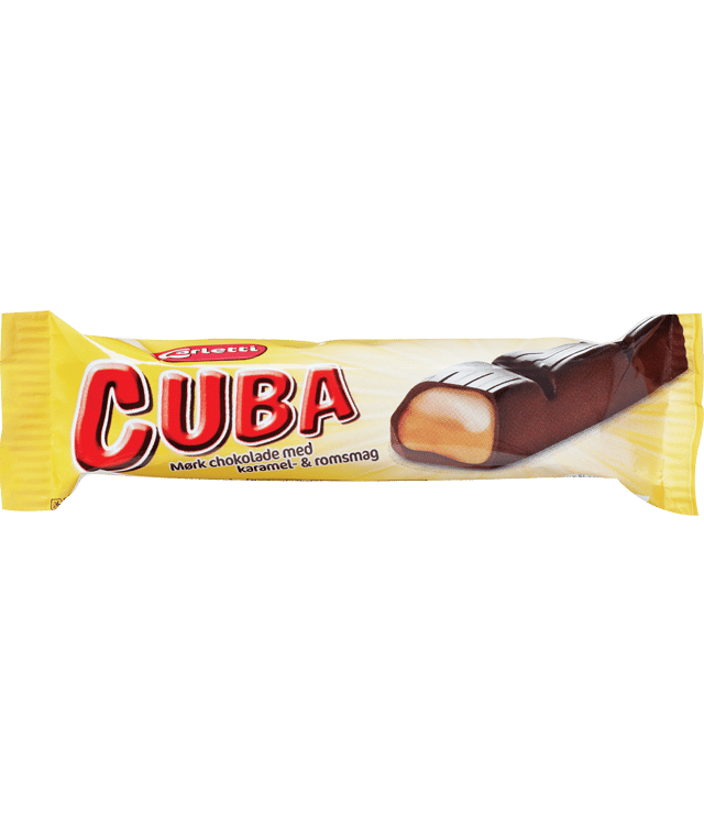 Carletti Cuba bar mørk med karamel- og romsmag