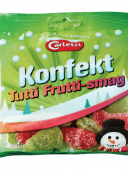 Carletti Konfekt med Tutti Frutti-smag