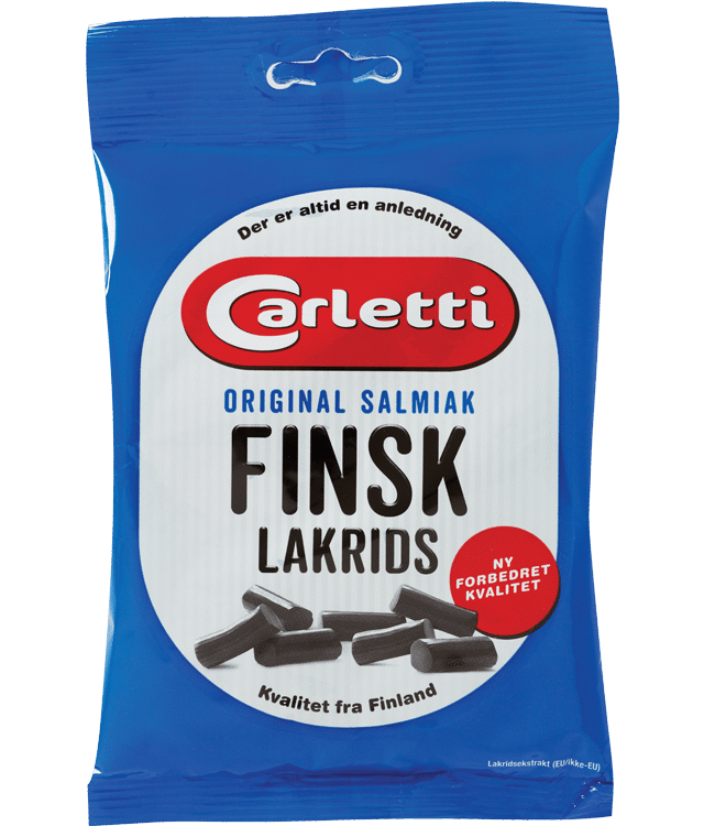 Carletti Original salmiak finsk lakrids