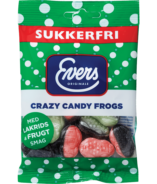Evers sukkerfri Crazy Candy Frogs